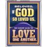 LOVE ONE ANOTHER  Wall Décor  GWAMAZEMENT12299  "24x32"