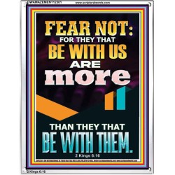 THEY THAT BE WITH US ARE MORE THAN THEM  Modern Wall Art  GWAMAZEMENT12301  "24x32"