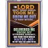 THE LORD DREW ME OUT OF MANY WATERS  New Wall Décor  GWAMAZEMENT12346  "24x32"