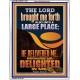 THE LORD BROUGHT ME FORTH INTO A LARGE PLACE  Art & Décor Portrait  GWAMAZEMENT12347  