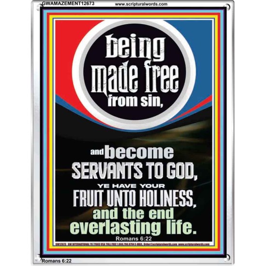 HAVE YOUR FRUIT UNTO HOLINESS AND THE END EVERLASTING LIFE  Ultimate Power Portrait  GWAMAZEMENT12673  