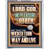 I HAVE NO PLEASURE IN THE DEATH OF THE WICKED  Bible Verses Art Prints  GWAMAZEMENT12999  "24x32"