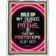 UPHOLD MY STEPS IN YOUR PATHS  Church Portrait  GWAMAZEMENT9392  