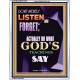 DO WHAT GOD'S TEACHINGS SAY  Children Room Portrait  GWAMAZEMENT9393  