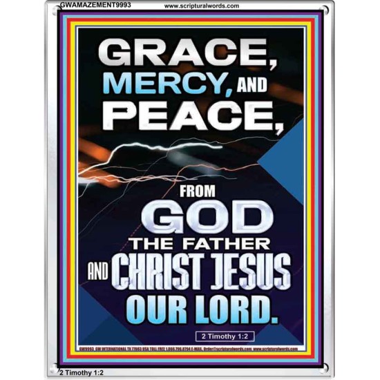 GRACE MERCY AND PEACE FROM GOD  Ultimate Power Portrait  GWAMAZEMENT9993  