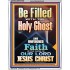 BE FILLED WITH THE HOLY GHOST  Righteous Living Christian Portrait  GWAMAZEMENT9994  "24x32"