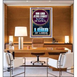 JESUS CHRIST - KING OF KINGS LORD OF LORDS   Bathroom Wall Art  GWAMAZEMENT10047  "24x32"