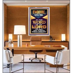 MEDITATE THE WORD OF THE LORD DAY AND NIGHT  Contemporary Christian Wall Art Portrait  GWAMAZEMENT12202  "24x32"