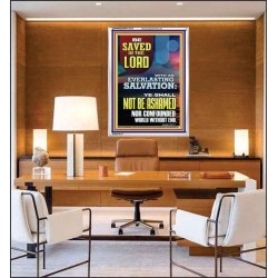 YOU SHALL NOT BE ASHAMED NOR CONFOUNDED WORLD WITHOUT END  Custom Wall Décor  GWAMAZEMENT12310  "24x32"