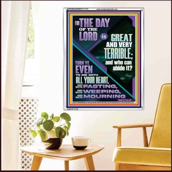 THE GREAT DAY OF THE LORD  Sciptural Décor  GWAMAZEMENT11772  