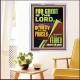 THE LORD IS GREATLY TO BE PRAISED  Custom Inspiration Scriptural Art Portrait  GWAMAZEMENT11847  