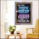 LOOKING FOR THE MERCY OF OUR LORD JESUS CHRIST UNTO ETERNAL LIFE  Bible Verses Wall Art  GWAMAZEMENT12120  