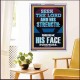 SEEK THE LORD AND HIS STRENGTH AND SEEK HIS FACE EVERMORE  Bible Verse Wall Art  GWAMAZEMENT12184  