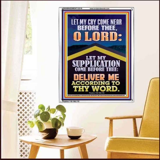 LET MY SUPPLICATION COME BEFORE THEE O LORD  Unique Power Bible Picture  GWAMAZEMENT12219  