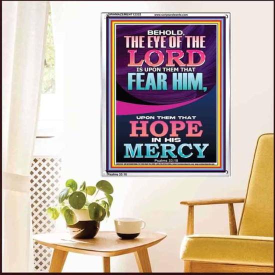 THEY THAT HOPE IN HIS MERCY  Unique Scriptural ArtWork  GWAMAZEMENT12332  