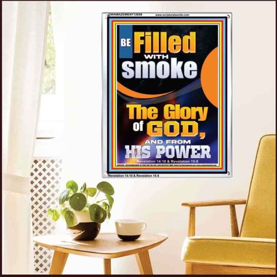 BE FILLED WITH SMOKE THE GLORY OF GOD AND FROM HIS POWER  Church Picture  GWAMAZEMENT12658  