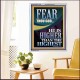 FEAR THOU GOD HE IS HIGHER THAN THE HIGHEST  Christian Quotes Portrait  GWAMAZEMENT13025  