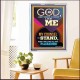 MY COUNSEL SHALL STAND  Ultimate Inspirational Wall Art Portrait  GWAMAZEMENT9386  