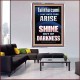 TALITHA CUMI ARISE SHINE OUT OF DARKNESS  Children Room Portrait  GWAMAZEMENT10032  