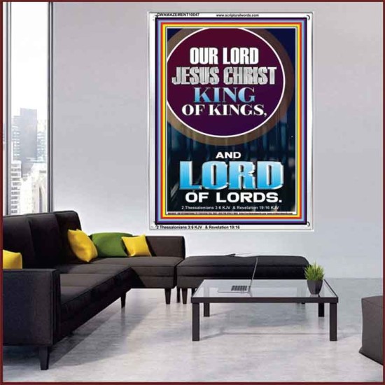 JESUS CHRIST - KING OF KINGS LORD OF LORDS   Bathroom Wall Art  GWAMAZEMENT10047  