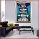 HIS GLORY IS ABOVE THE EARTH AND HEAVEN  Large Wall Art Portrait  GWAMAZEMENT10054  