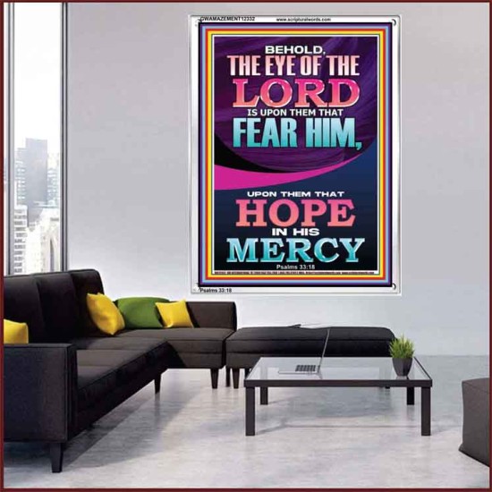 THEY THAT HOPE IN HIS MERCY  Unique Scriptural ArtWork  GWAMAZEMENT12332  