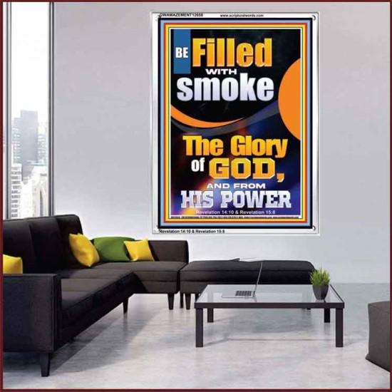 BE FILLED WITH SMOKE THE GLORY OF GOD AND FROM HIS POWER  Church Picture  GWAMAZEMENT12658  