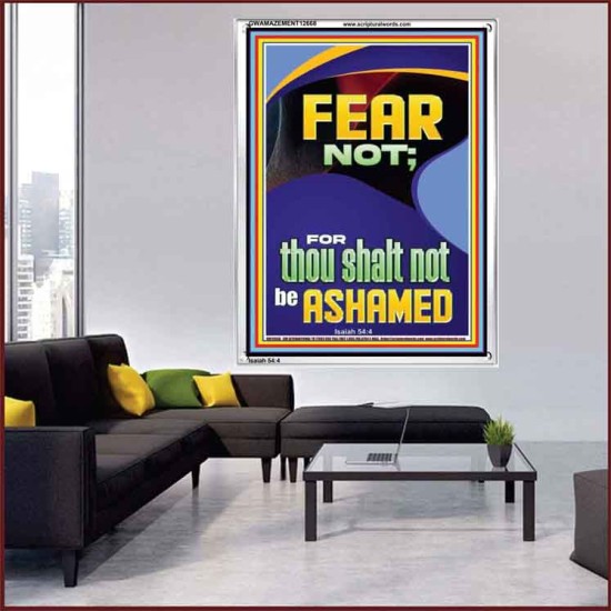 FEAR NOT FOR THOU SHALT NOT BE ASHAMED  Children Room  GWAMAZEMENT12668  