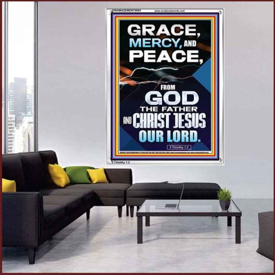 GRACE MERCY AND PEACE FROM GOD  Ultimate Power Portrait  GWAMAZEMENT9993  