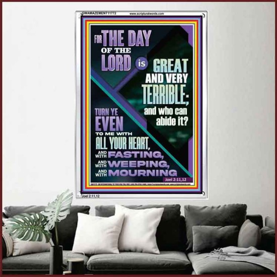 THE GREAT DAY OF THE LORD  Sciptural Décor  GWAMAZEMENT11772  