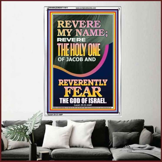 REVERE MY NAME THE HOLY ONE OF JACOB  Ultimate Power Picture  GWAMAZEMENT11911  