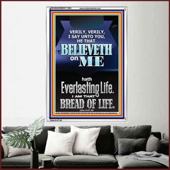 I AM THAT BREAD OF LIFE  Unique Power Bible Portrait  GWAMAZEMENT11955  