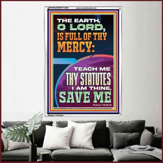 I AM THINE SAVE ME O LORD  Scripture Art Prints  GWAMAZEMENT12206  