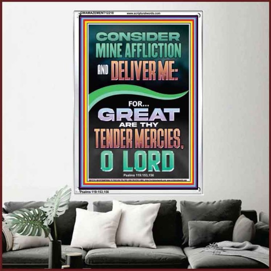 GREAT ARE THY TENDER MERCIES O LORD  Unique Scriptural Picture  GWAMAZEMENT12218  
