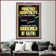 PRACTICE HOSPITALITY TO ONE ANOTHER  Contemporary Christian Wall Art Portrait  GWAMAZEMENT12254  