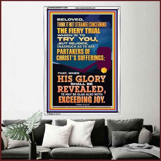 THE FIERY TRIAL WHICH IS TO TRY YOU  Christian Paintings  GWAMAZEMENT12259  