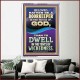 RATHER BE A DOORKEEPER IN THE HOUSE OF GOD THAN IN THE TENTS OF WICKEDNESS  Scripture Wall Art  GWAMAZEMENT12283  