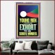 YOUNG MEN BE SOBERLY MINDED  Scriptural Wall Art  GWAMAZEMENT12285  