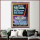 YOUR VALLEY SHALL BE FILLED WITH WATER  Custom Inspiration Bible Verse Portrait  GWAMAZEMENT12343  