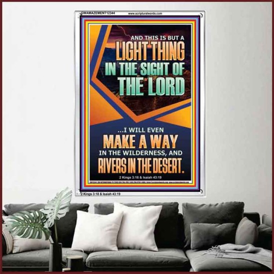 A WAY IN THE WILDERNESS AND RIVERS IN THE DESERT  Unique Bible Verse Portrait  GWAMAZEMENT12344  