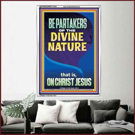 BE PARTAKERS OF THE DIVINE NATURE THAT IS ON CHRIST JESUS  Church Picture  GWAMAZEMENT12422  