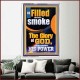 BE FILLED WITH SMOKE THE GLORY OF GOD AND FROM HIS POWER  Church Picture  GWAMAZEMENT12658  