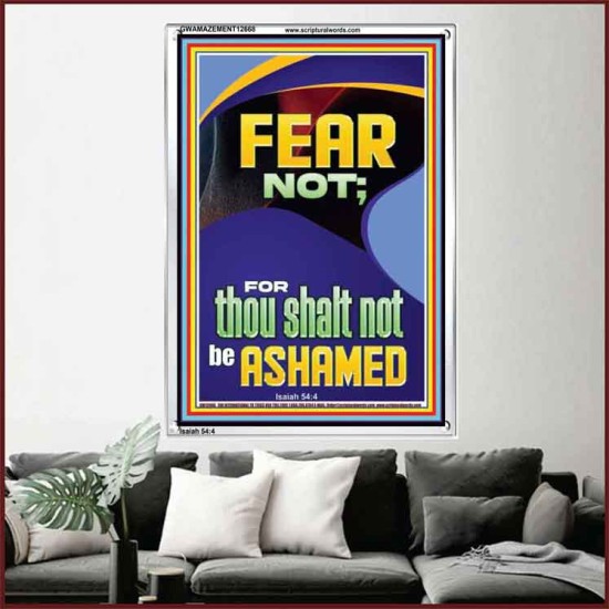 FEAR NOT FOR THOU SHALT NOT BE ASHAMED  Children Room  GWAMAZEMENT12668  