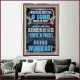 WHO IS LIKE UNTO THEE O LORD FEARFUL IN PRAISES  Ultimate Inspirational Wall Art Portrait  GWAMAZEMENT12741  
