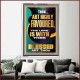HIGHLY FAVOURED THE LORD IS WITH THEE BLESSED ART THOU  Scriptural Wall Art  GWAMAZEMENT13002  