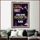 DO WHAT GOD'S TEACHINGS SAY  Children Room Portrait  GWAMAZEMENT9393  