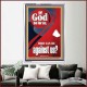 IF GOD BE FOR US  Righteous Living Christian Portrait  GWAMAZEMENT9859  