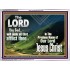 THE LORD WILL UNDO ALL THY AFFLICTIONS  Custom Wall Scriptural Art  GWAMBASSADOR10301  "48x32"
