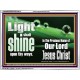 THE LIGHT SHINE UPON THEE  Custom Wall Décor  GWAMBASSADOR10314  