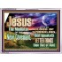 JESUS CHRIST MEDIATOR OF THE NEW COVENANT  Bible Verse for Home Acrylic Frame  GWAMBASSADOR10345  "48x32"